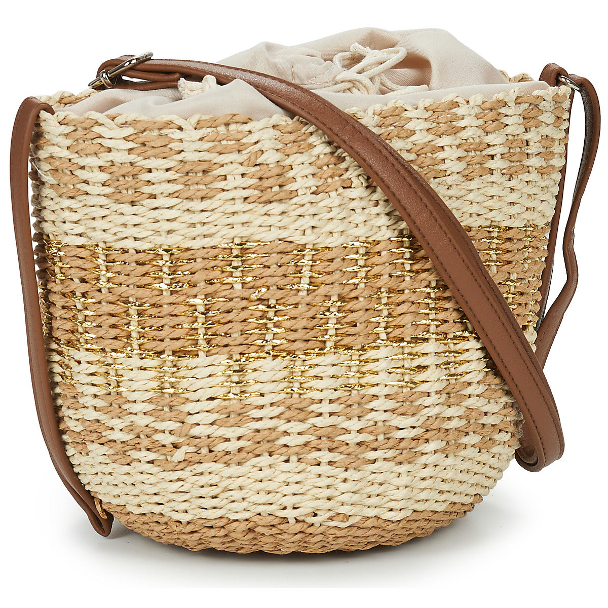 Borsa Shopping Donna Les Tropéziennes par M Belarbi  BUGLAS  Beige