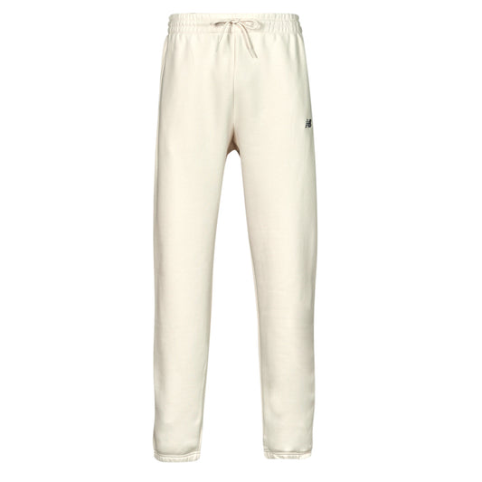 Pantaloni Sportivi Uomo New Balance  FLEECE JOGGER  Beige