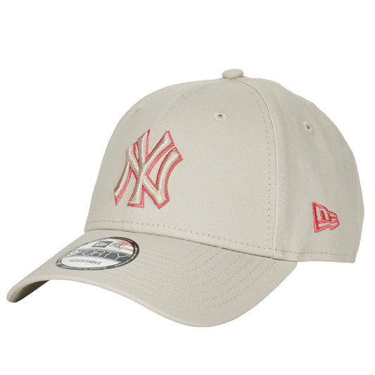 Cappellino Uomo New-Era  NEW YORK YANKEES STNLVR  Beige