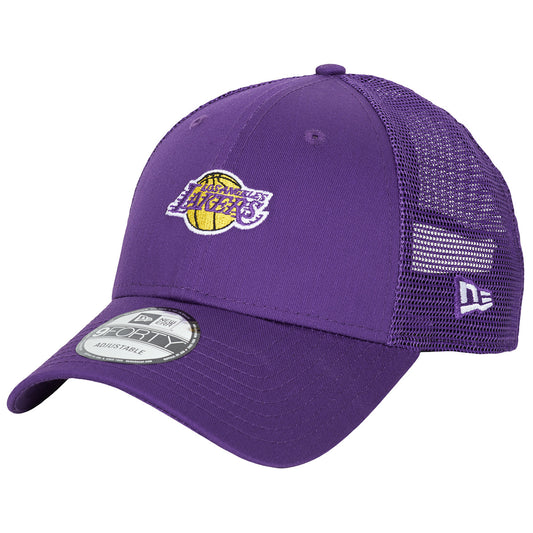 Cappellino Uomo New-Era  HOME FIELD 9FORTY TRUCKER LOS ANGELES LAKERS TRP  Viola