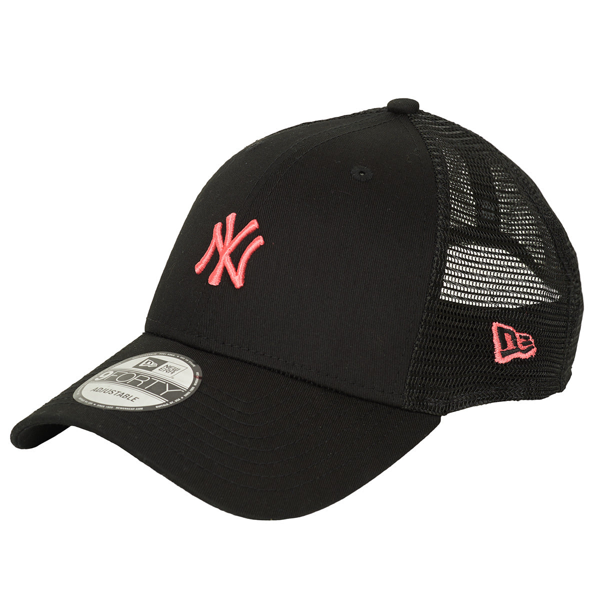 Cappellino Donna New-Era  HOME FIELD 9FORTY TRUCKER NEW YORK YANKEES BLKLVR  Nero