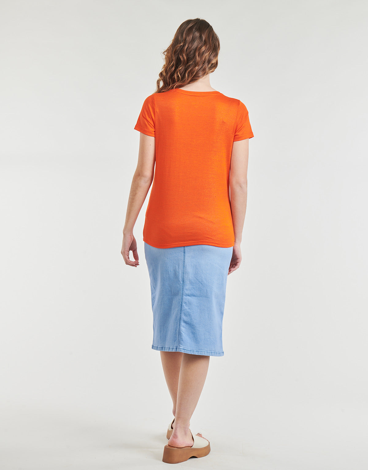 T-shirt Donna Les Petites Bombes  BRUNIDLE  Arancio