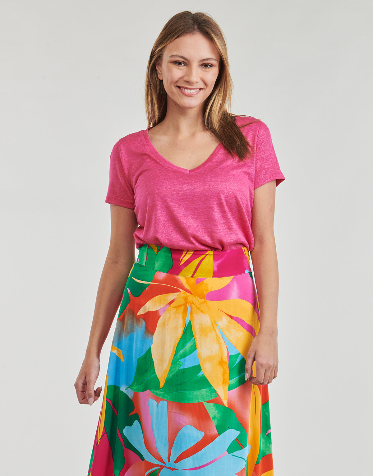 T-shirt Donna Les Petites Bombes  BRUNIDLE  Rosa