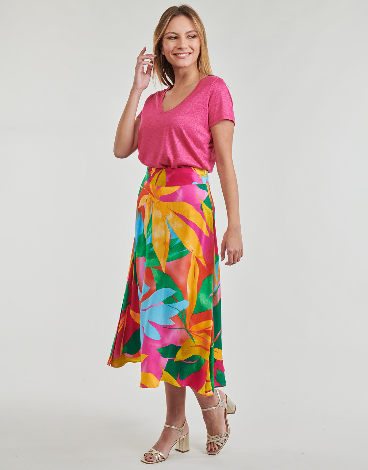 T-shirt Donna Les Petites Bombes  BRUNIDLE  Rosa