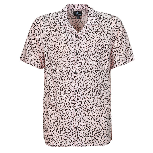 Camicia a maniche corte Uomo Volcom  ASPHALT BEACH SS  Beige