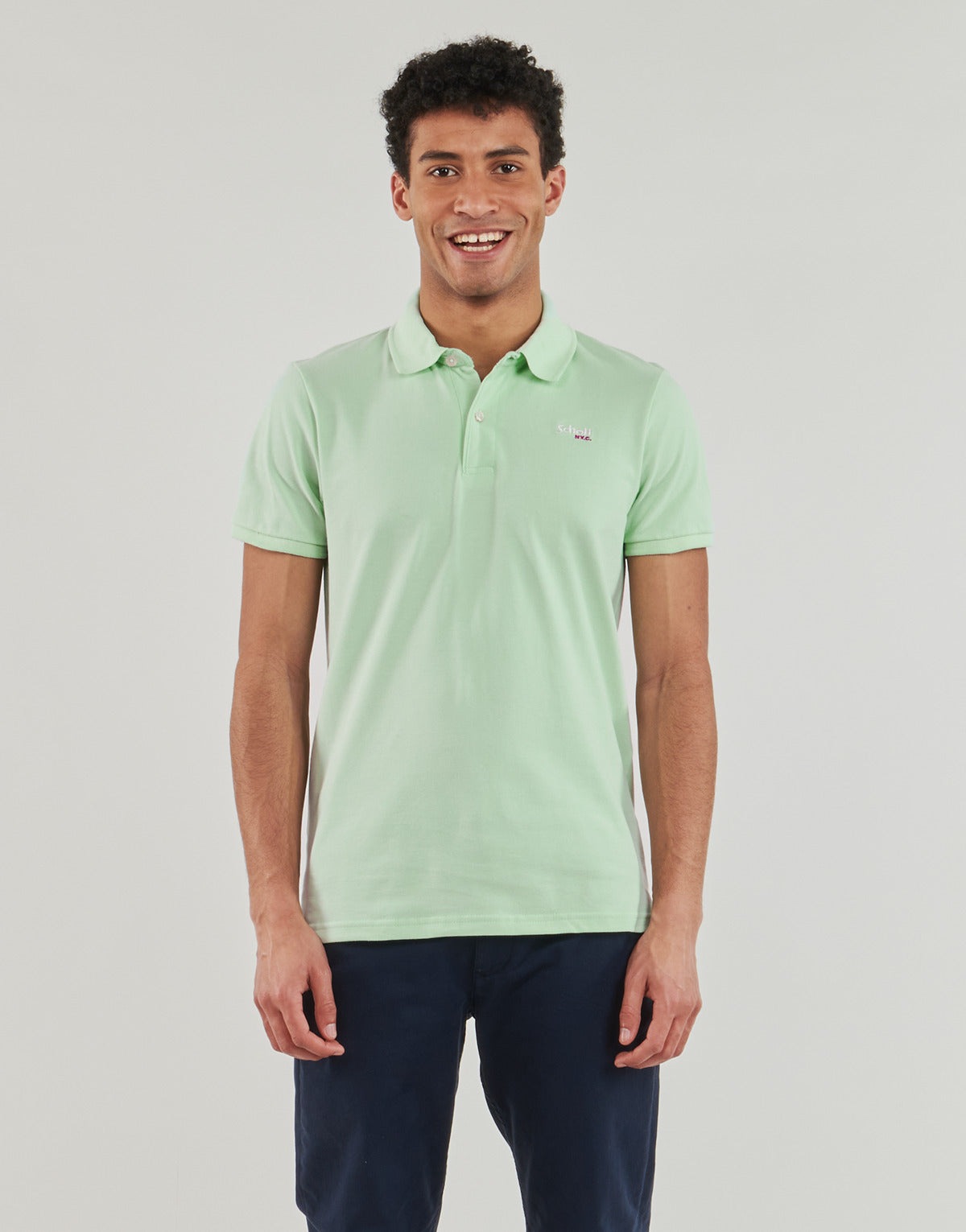 Polo Uomo Schott PS JAMES 4 Verde