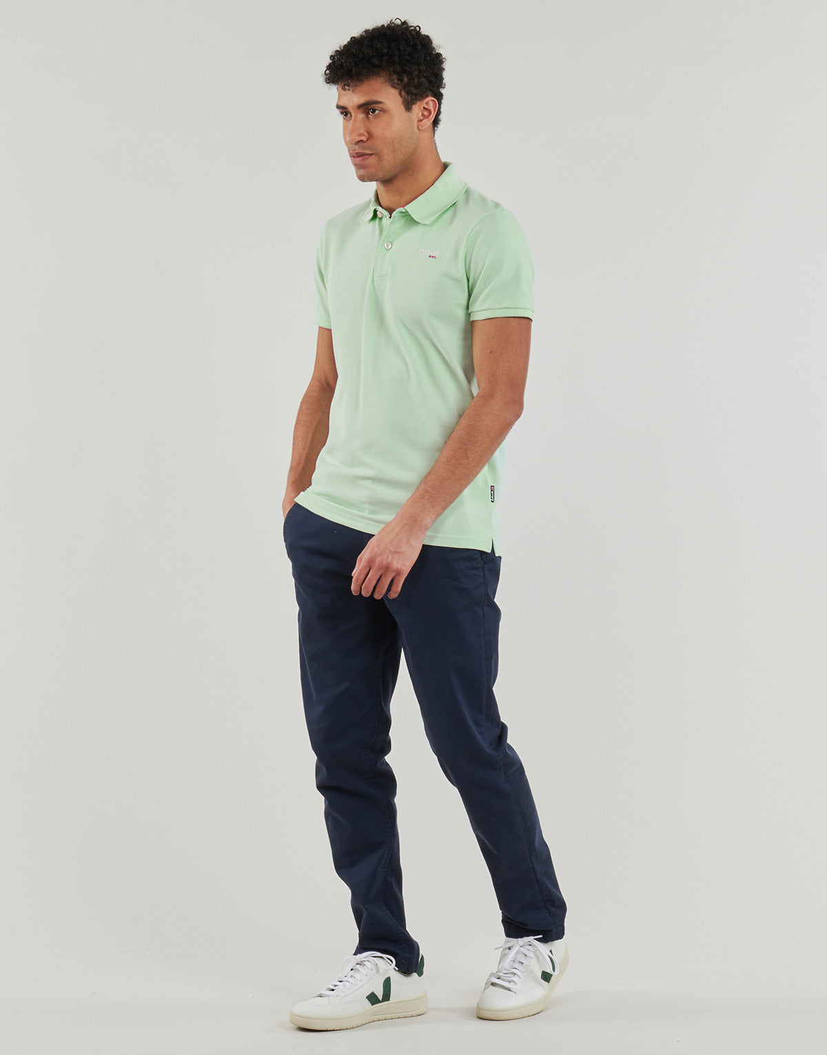 Polo Uomo Schott PS JAMES 4 Verde