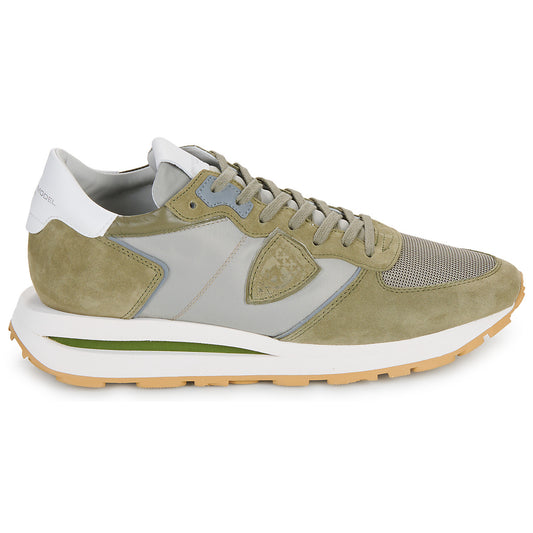 Sneakers Uomo Philippe Model  TROPEZ HAUTE LOW MAN  Kaki