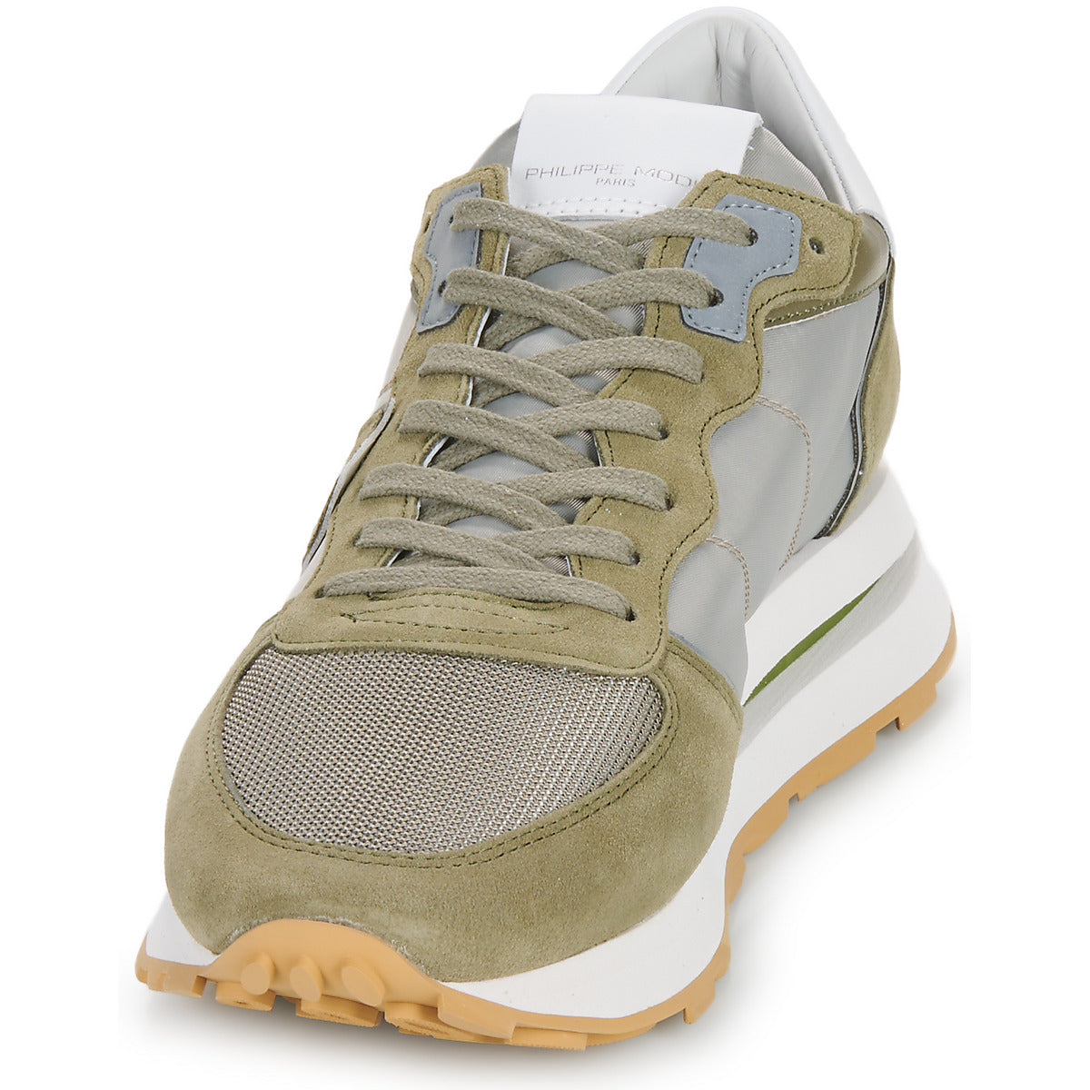 Sneakers Uomo Philippe Model  TROPEZ HAUTE LOW MAN  Kaki