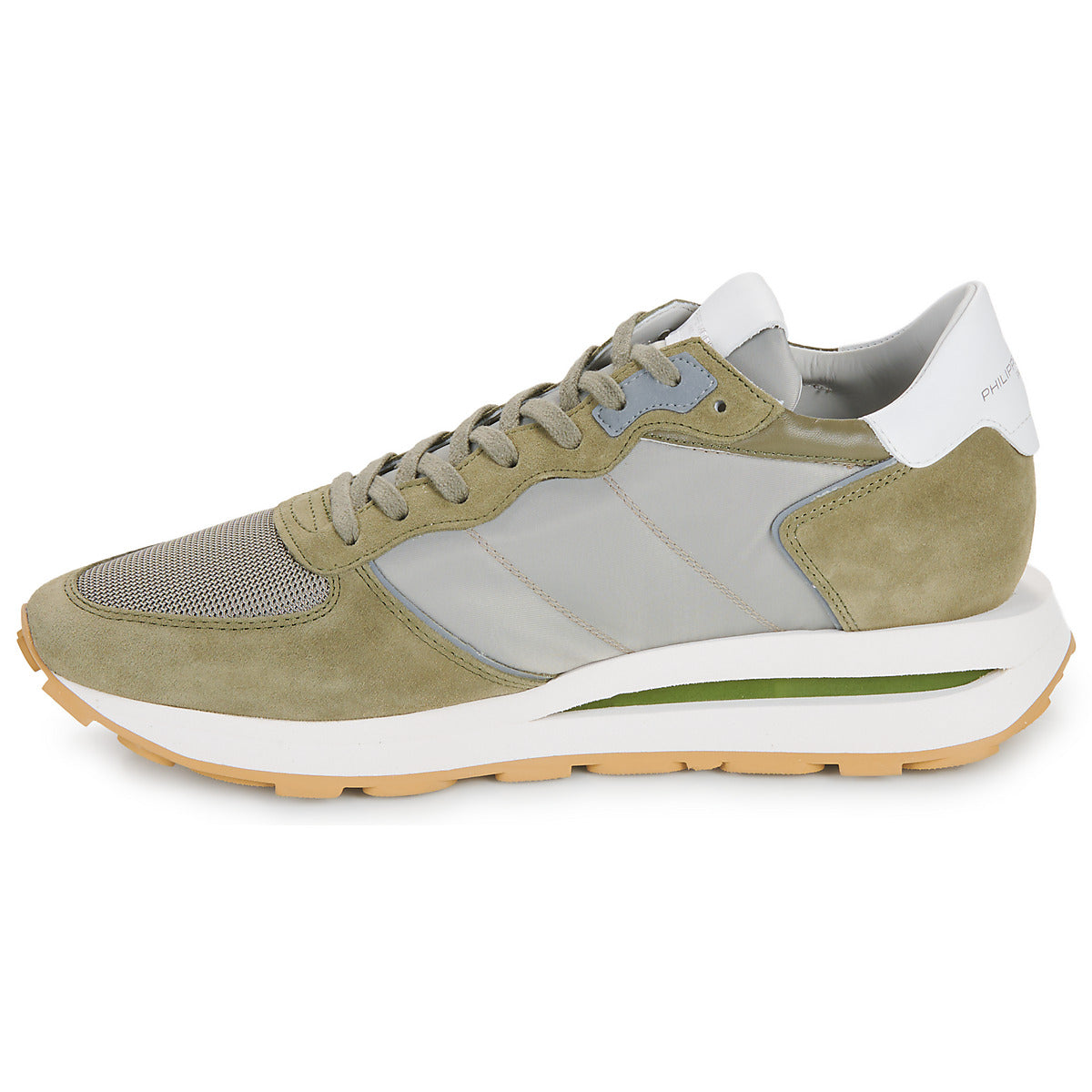 Sneakers Uomo Philippe Model  TROPEZ HAUTE LOW MAN  Kaki