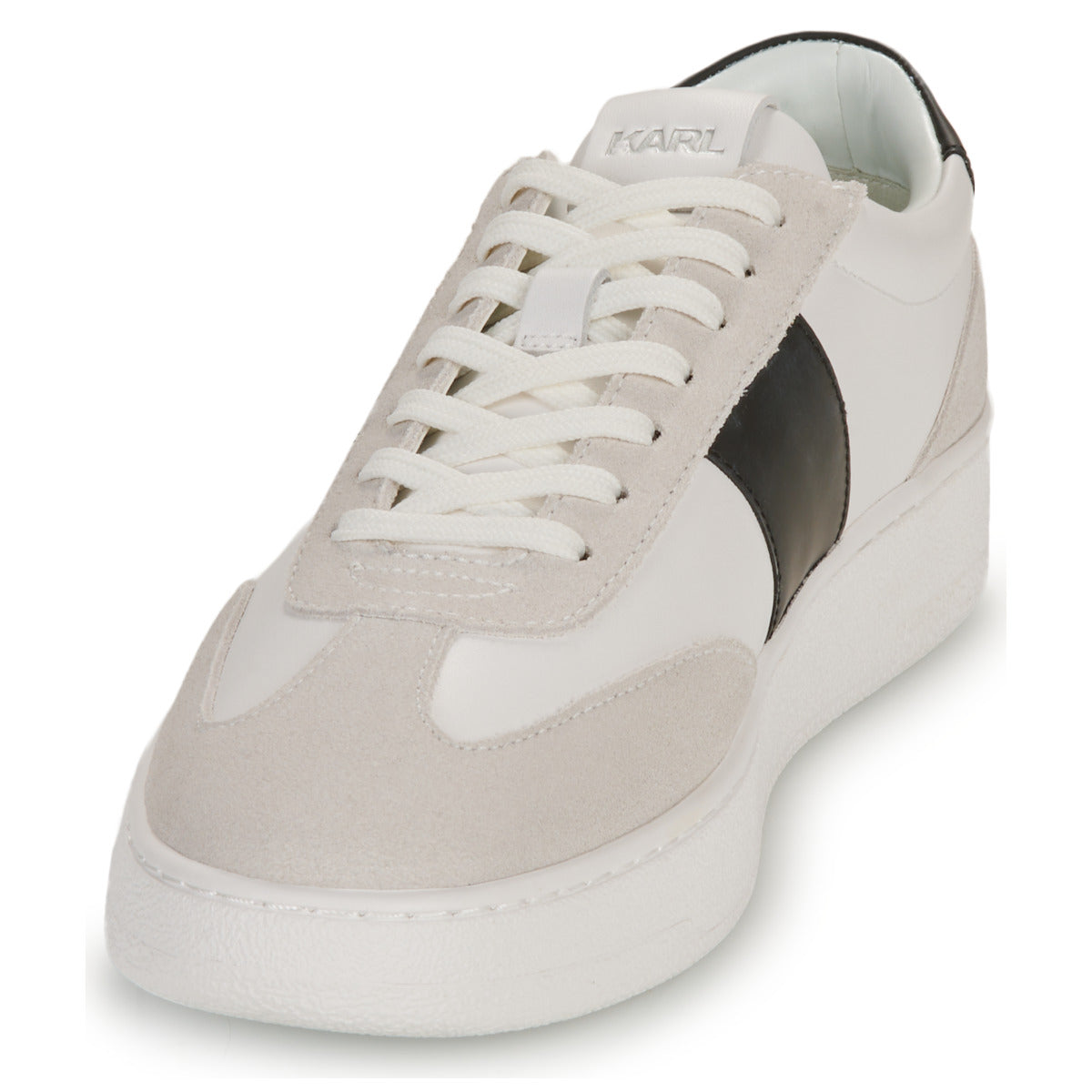 Sneakers Uomo Karl Lagerfeld  KOURT III Maison Band Lo Lace  Bianco