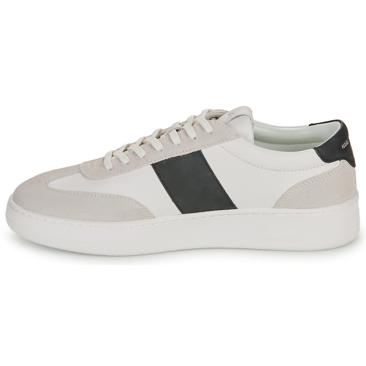 Sneakers Uomo Karl Lagerfeld  KOURT III Maison Band Lo Lace  Bianco