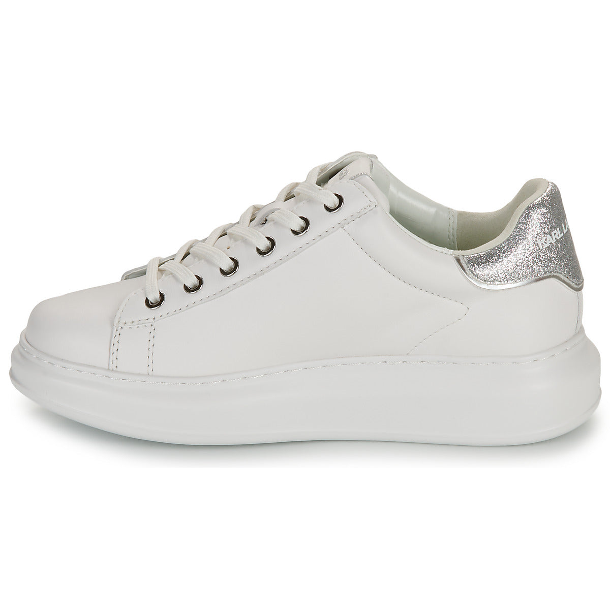 Sneakers basse Donna Karl Lagerfeld KAPRI Karl NFT Lo Lace Bianco