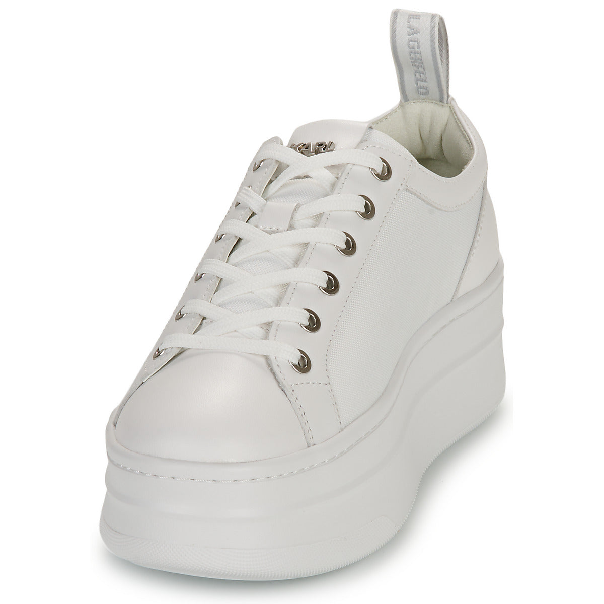 Sneakers basse Donna Karl Lagerfeld  KOBO III Lo Lace  Bianco