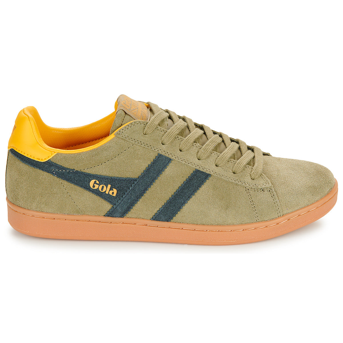 Sneakers Uomo Gola  Equipe II Suede  Kaki