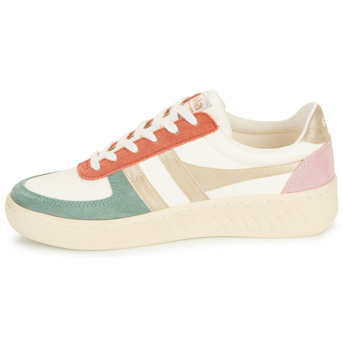 Sneakers basse Donna Gola  Grandslam Quadrant  Beige