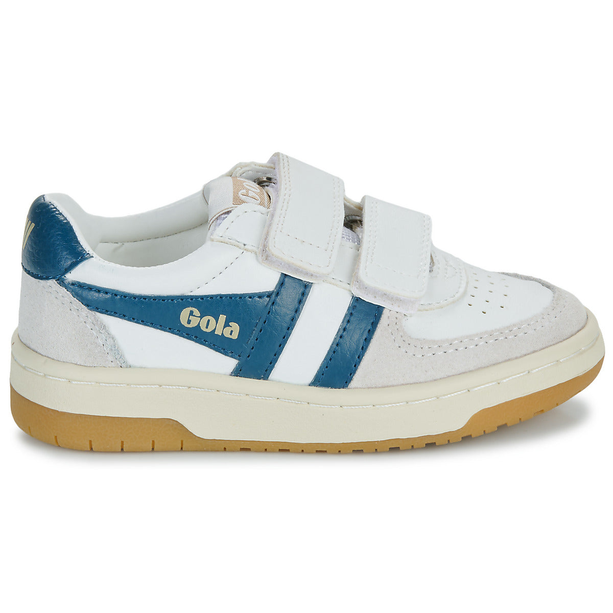 Scarpe bambini ragazza Gola  Hawk Strap  Bianco