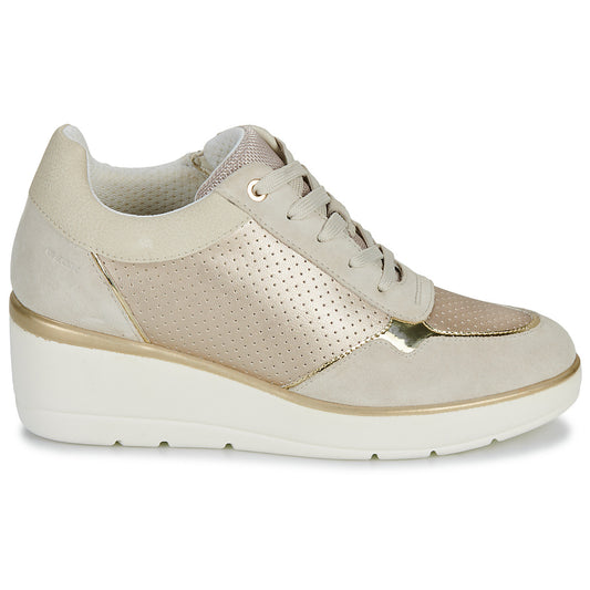 Sneakers basse Donna Geox  ILDE  Beige