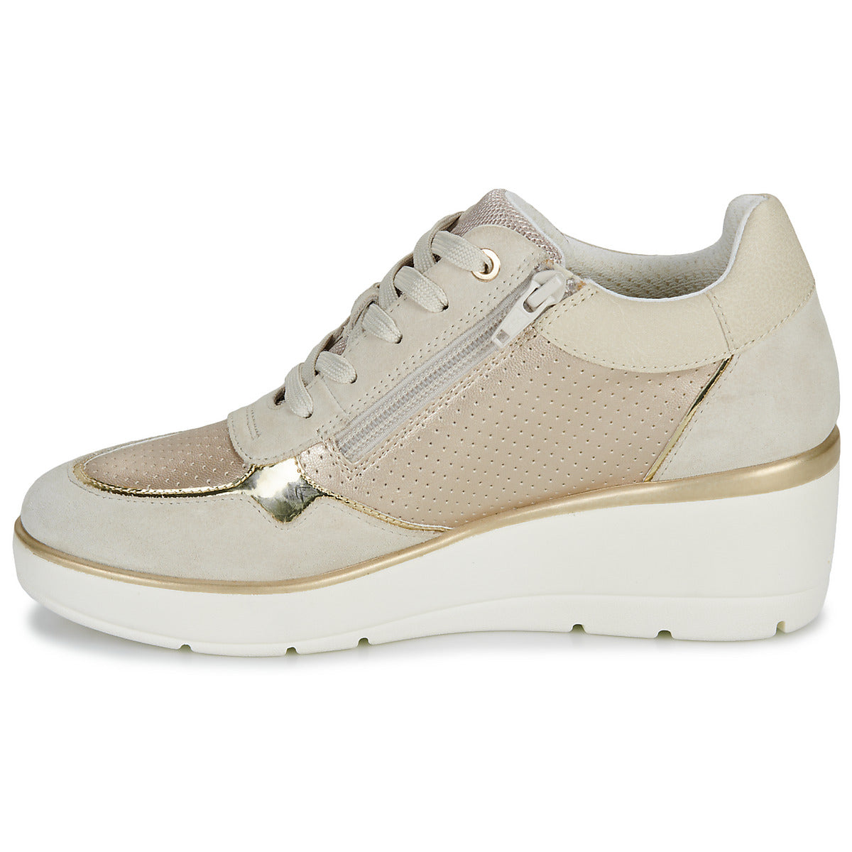 Sneakers basse Donna Geox  ILDE  Beige