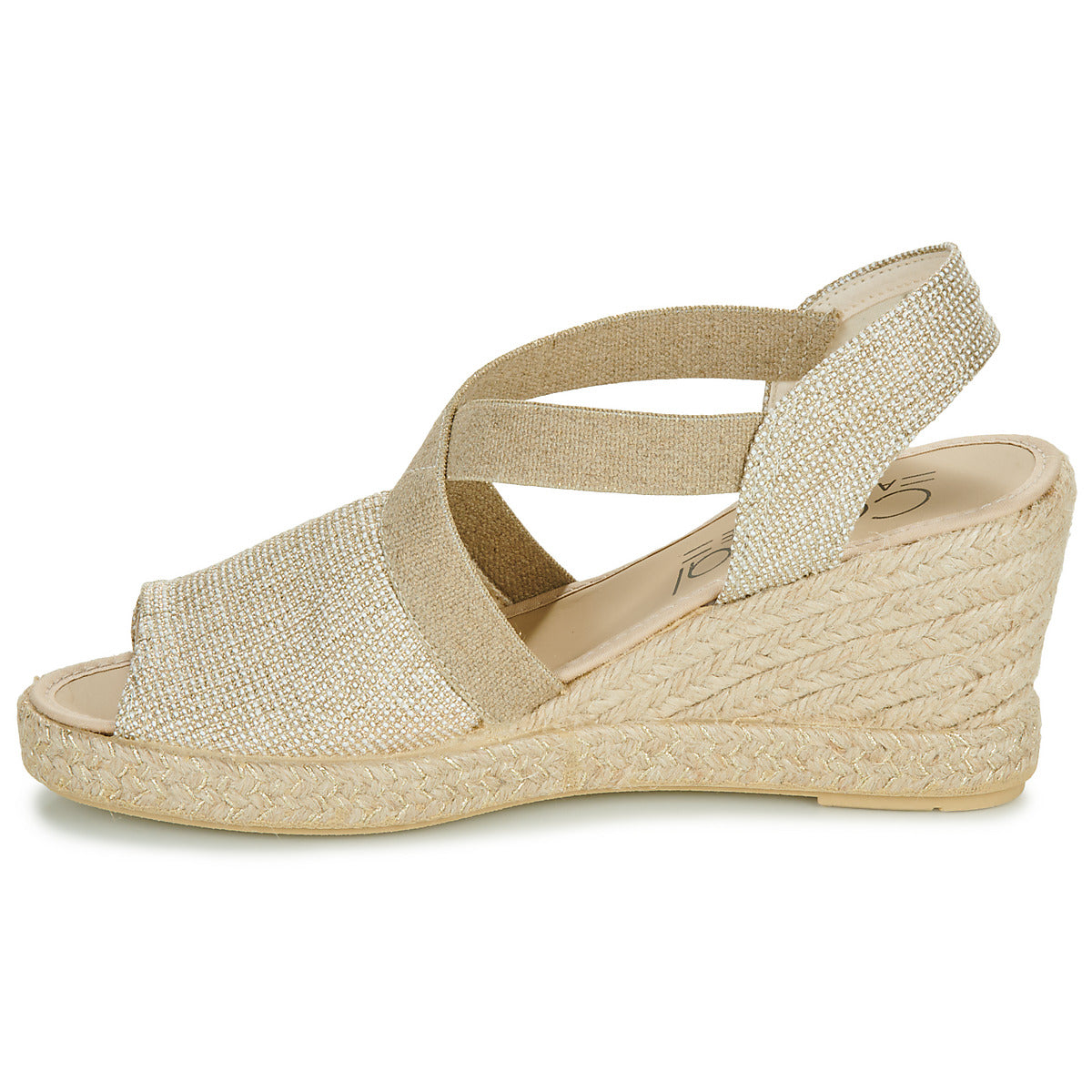 Scarpe Espadrillas Donna Casual Attitude  NEW1  Oro