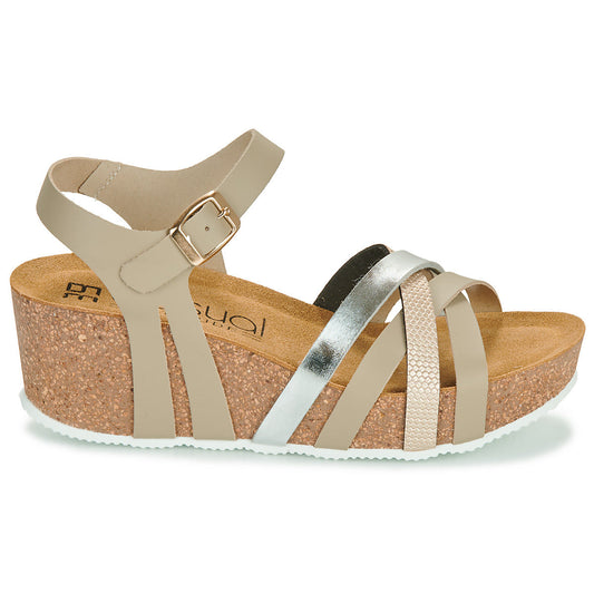 Sandali Donna Casual Attitude BADOL Beige