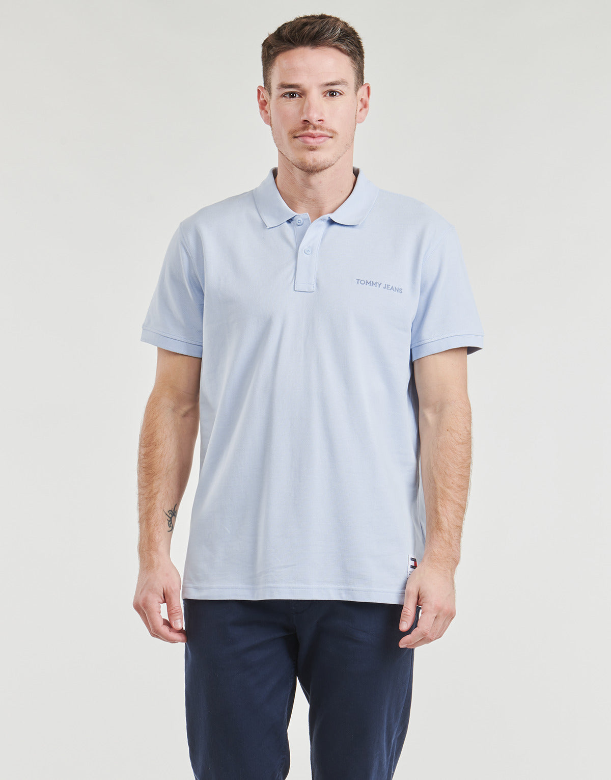 Polo Uomo Tommy Jeans  TJM REG CLASSIC POLO  Blu