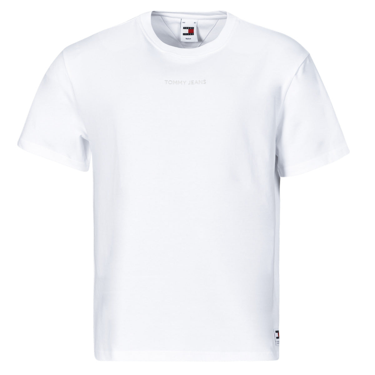 T-shirt Uomo Tommy Jeans  TJM REG S NEW CLASSICS TEE EXT  Bianco