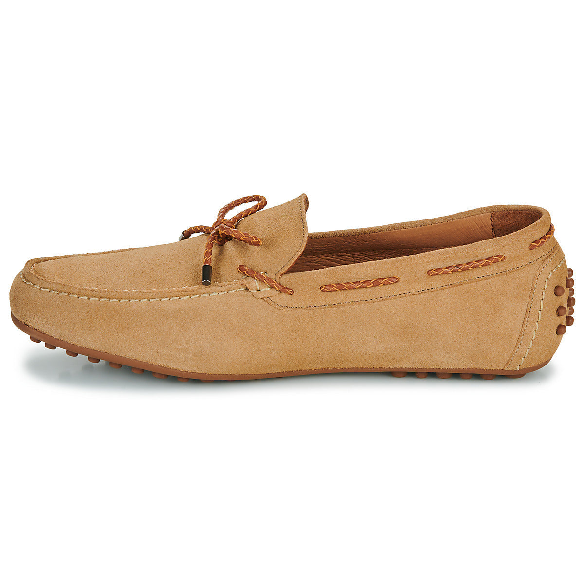 Scarpe Uomo Brett & Sons 4389-VEL-BEGE-COGNAC Marrone