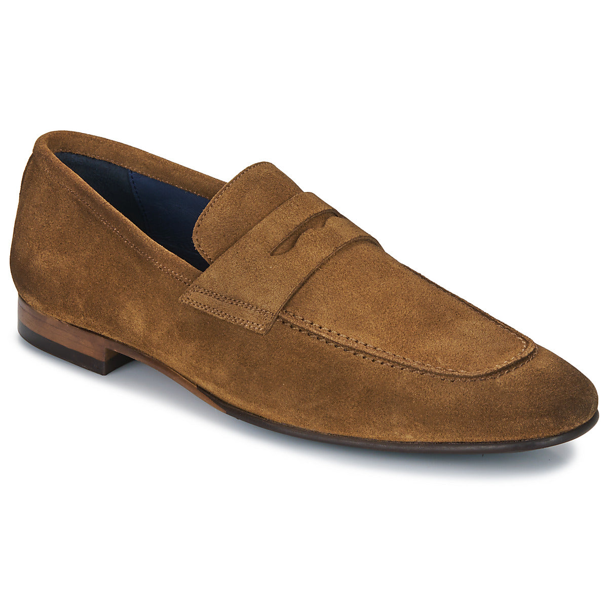 Scarpe Uomo Brett & Sons 4577-VELOUR-COGNAC Marrone