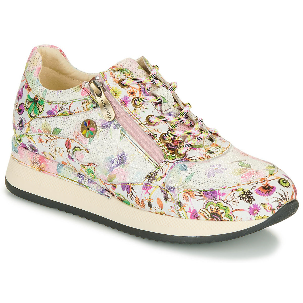 Sneakers basse Donna Laura Vita GYCMO Bianco