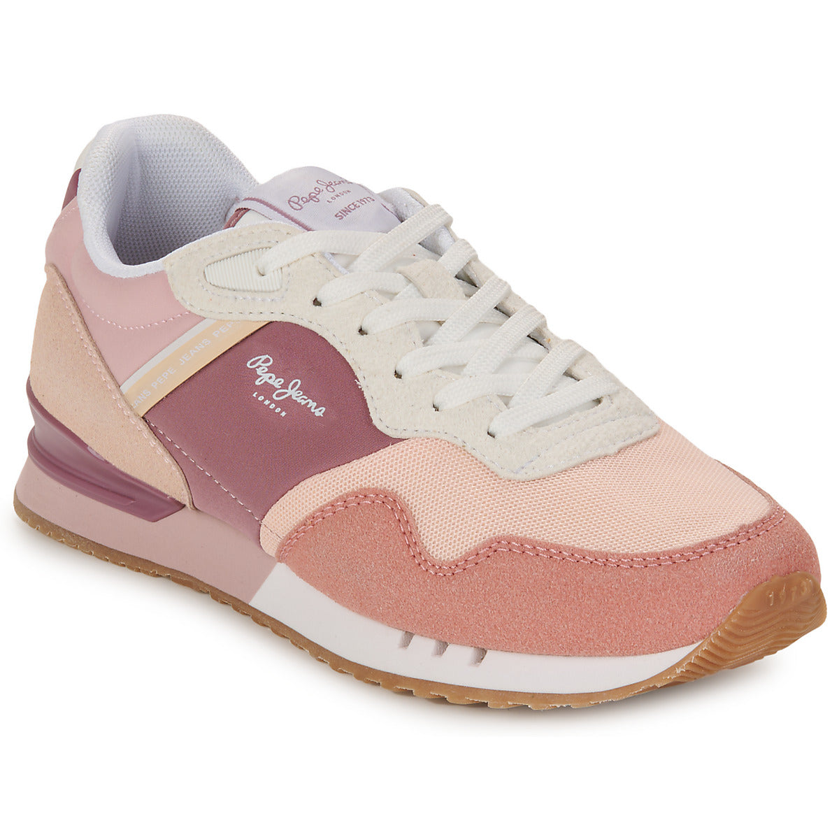 Sneakers basse Donna Pepe jeans  LONDON URBAN  Rosa