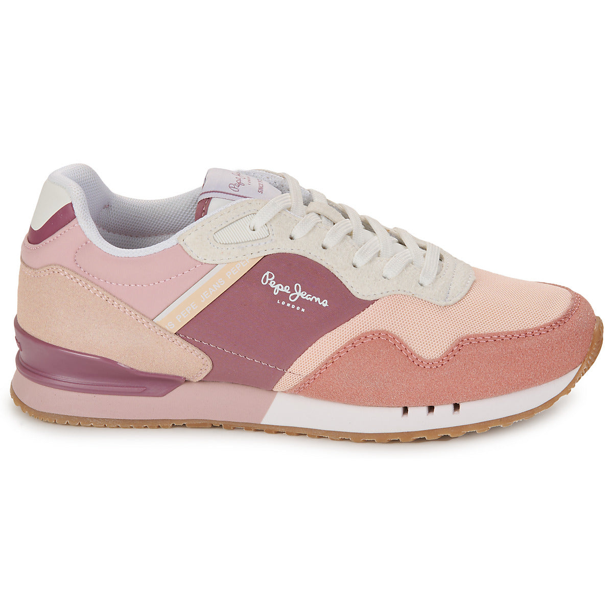 Sneakers basse Donna Pepe jeans  LONDON URBAN  Rosa