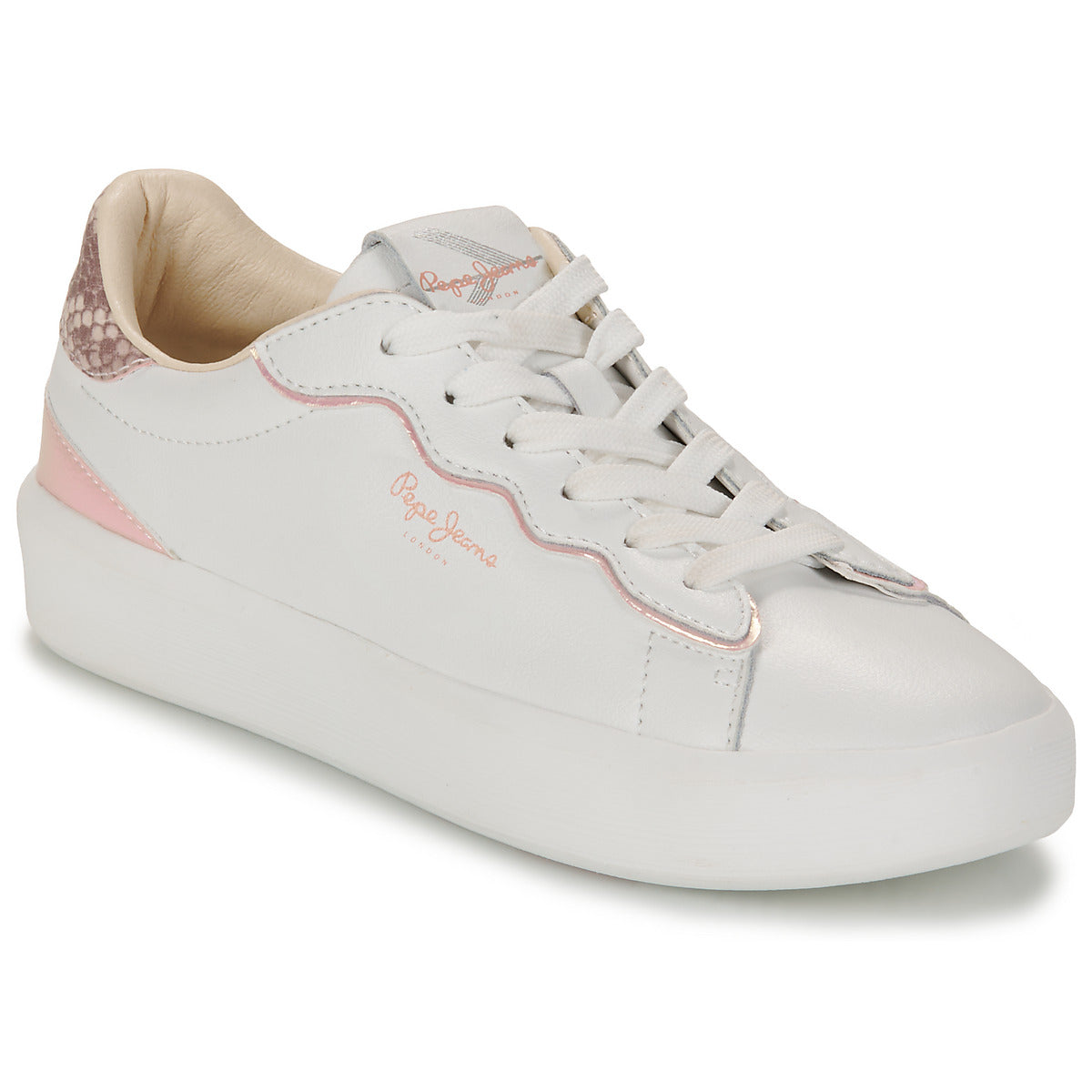 Sneakers basse Donna Pepe jeans  DOBBIE SEAL  Bianco