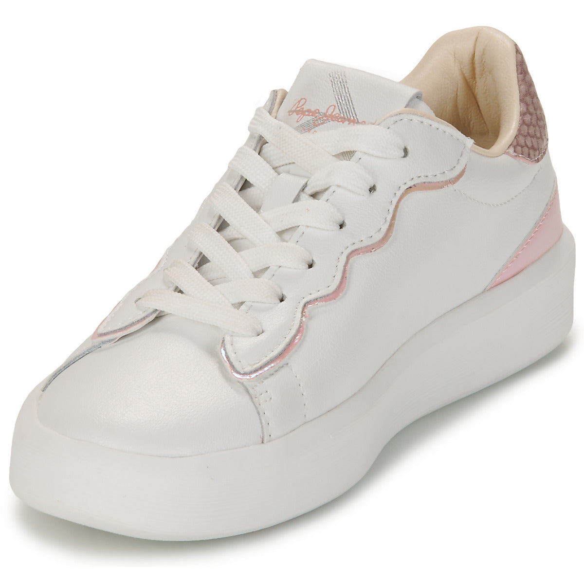 Sneakers basse Donna Pepe jeans  DOBBIE SEAL  Bianco