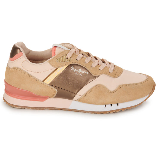 Sneakers basse Donna Pepe jeans  LONDON GLAM W  Beige