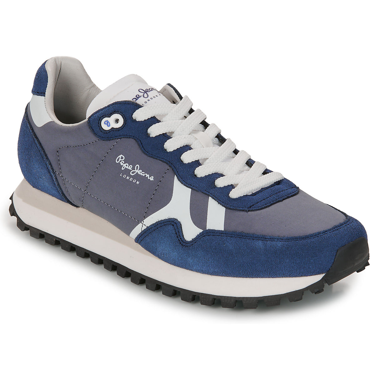 Sneakers Uomo Pepe jeans  BRIT-ON PRINT M  Blu