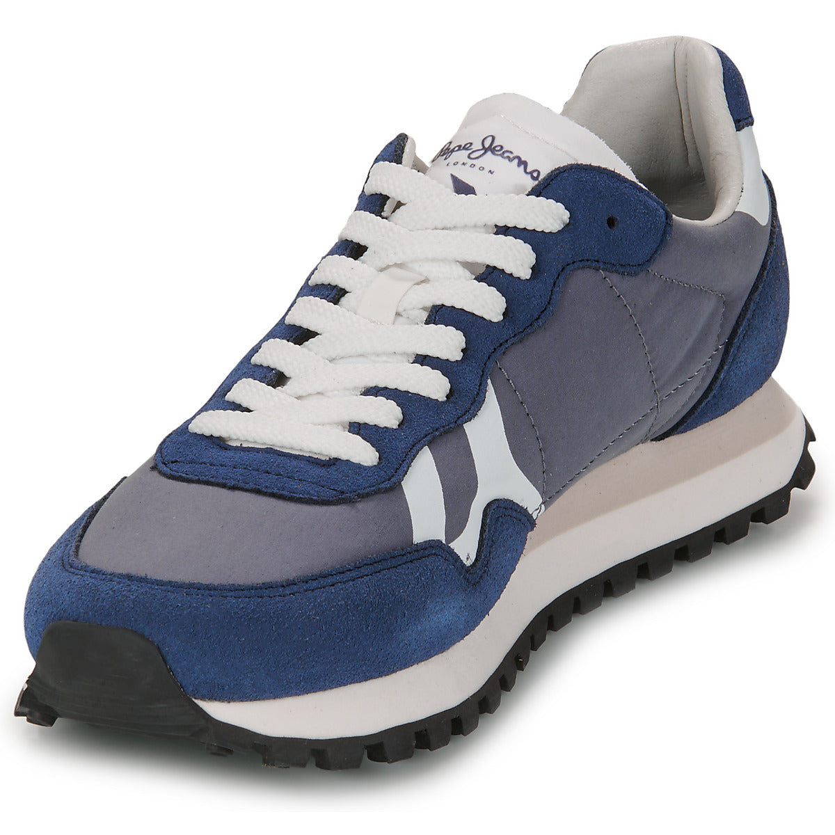 Sneakers Uomo Pepe jeans  BRIT-ON PRINT M  Blu