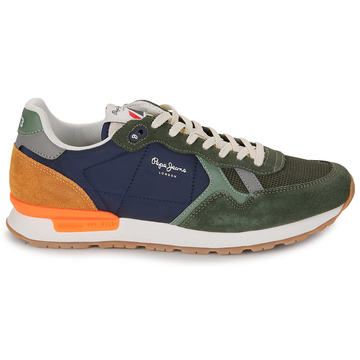 Sneakers Uomo Pepe jeans  BRIT MIX M  Kaki