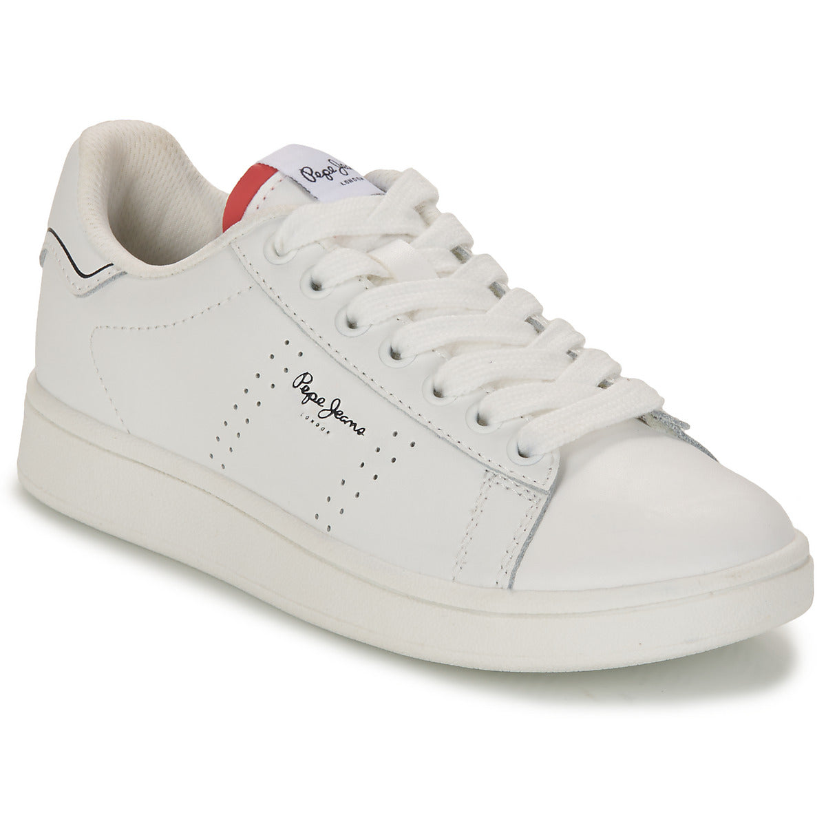 Scarpe bambini ragazzo Pepe jeans  PLAYER BASIC B  Bianco