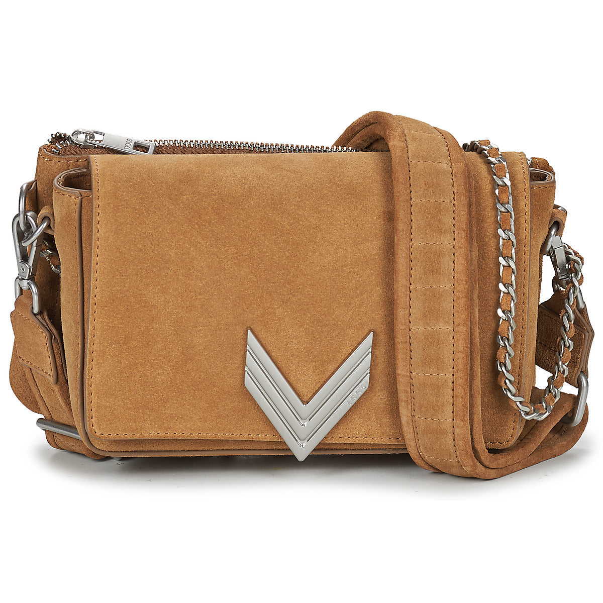 Borsa a tracolla Donna Ikks 111 STATENISLAN Marrone