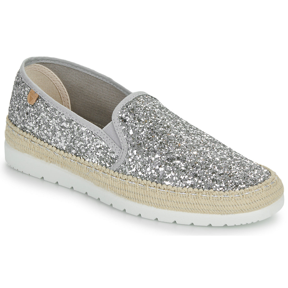 Scarpe Espadrillas Donna Verbenas  NURIA GLITTER  Argento