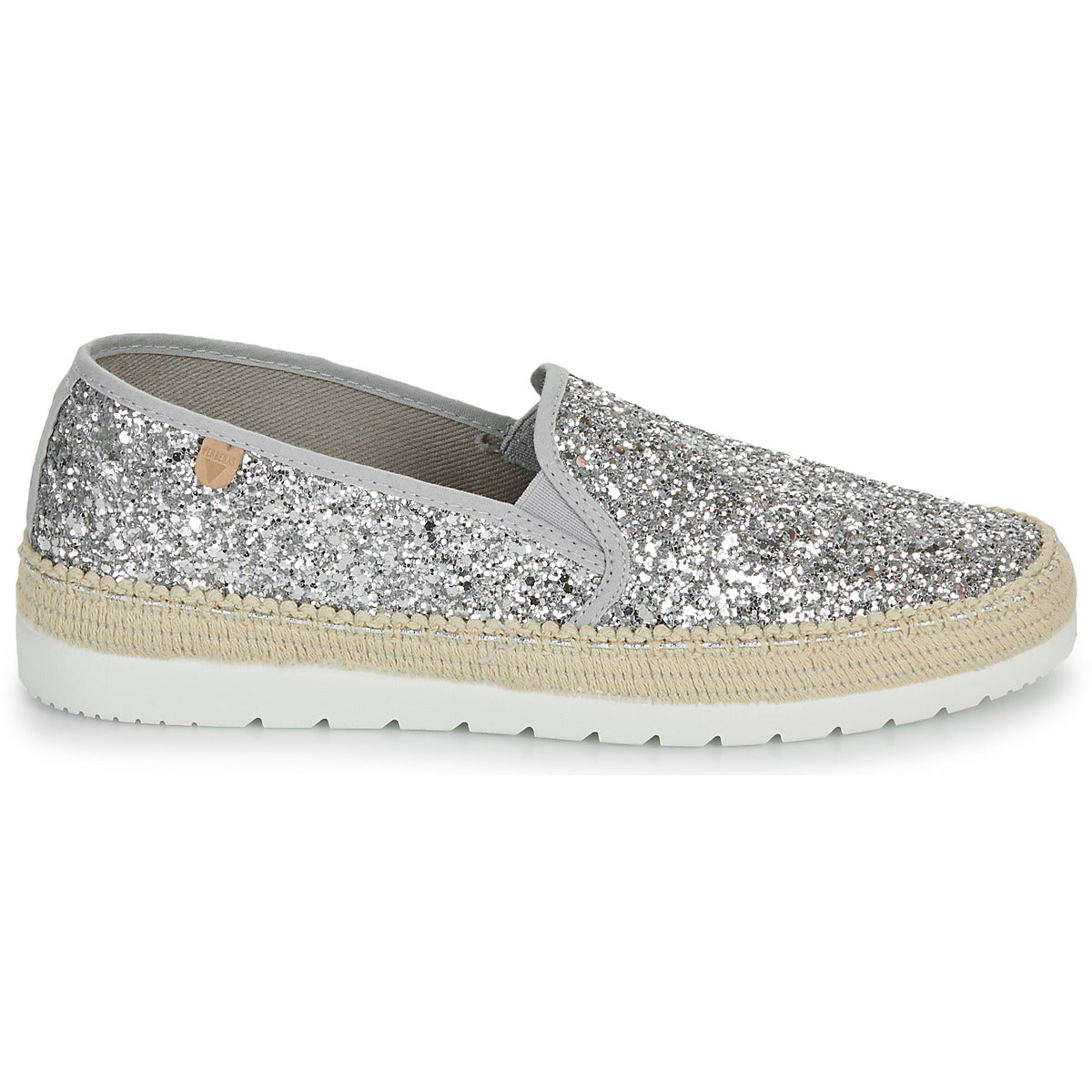 Scarpe Espadrillas Donna Verbenas  NURIA GLITTER  Argento