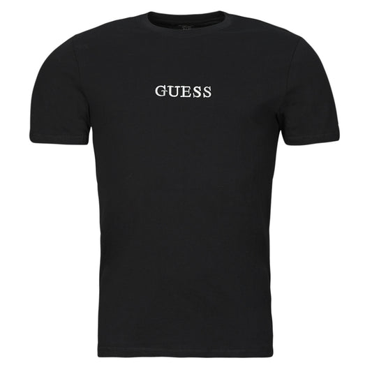 T-shirt Uomo Guess  GUESS MULTICOLORE  Nero