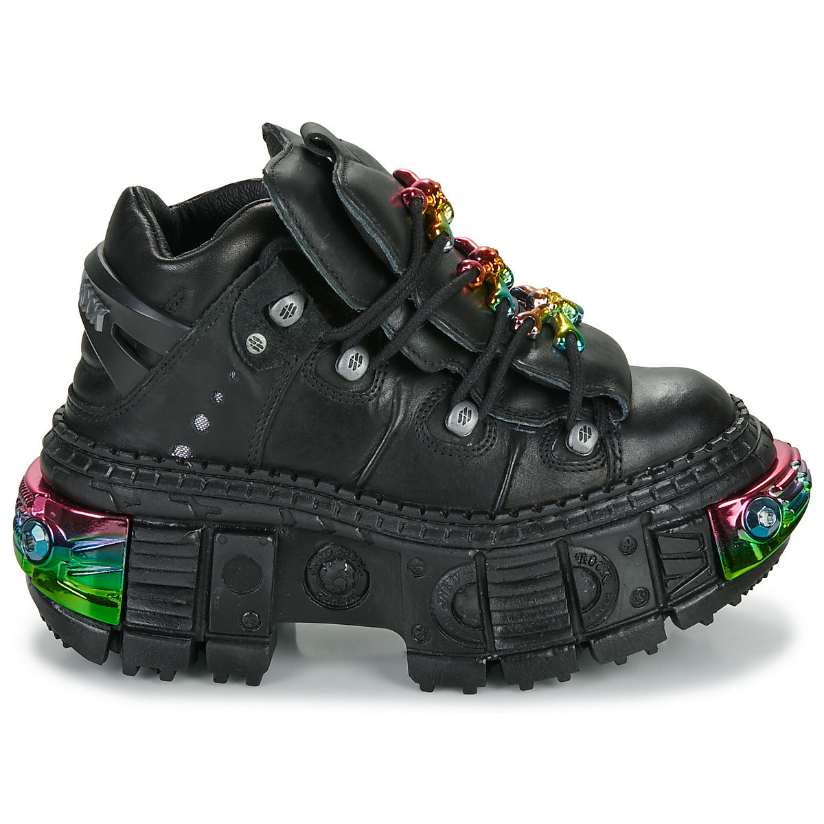 Scarpe Donna New Rock  WALL 106  Nero