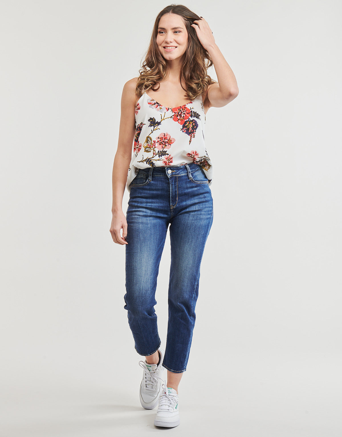 Jeans Mom Donna Le Temps des Cerises  400/17  Blu