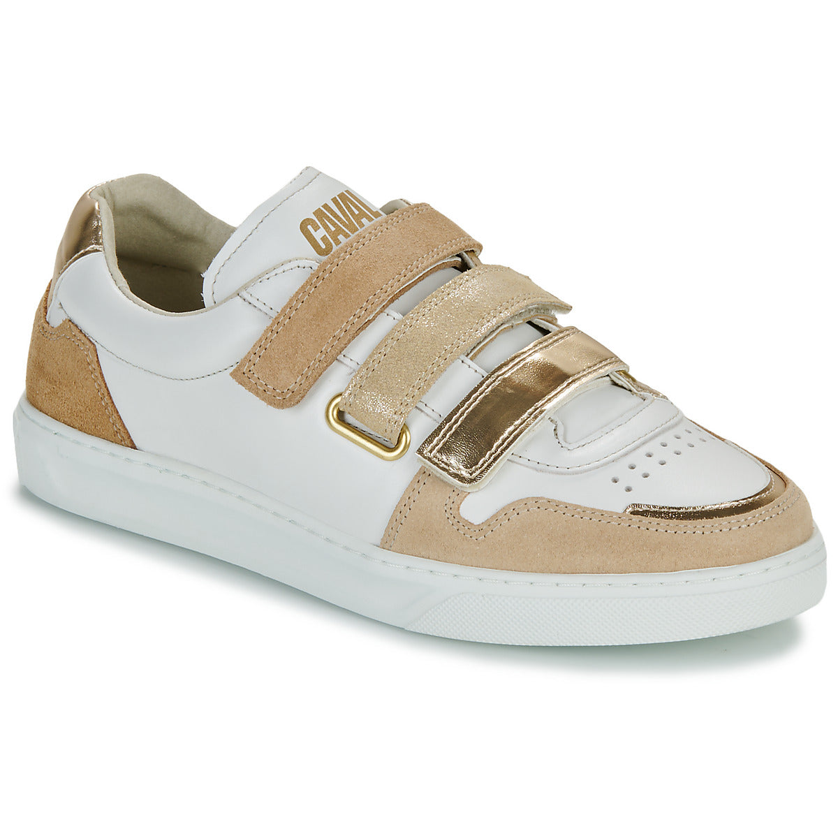 Sneakers basse Donna Caval  VELCROS  Oro