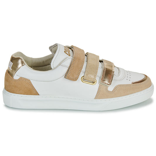 Sneakers basse Donna Caval  VELCROS  Oro