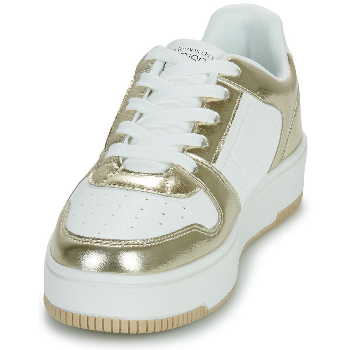 Sneakers basse Donna Le Temps des Cerises  MARLY  Oro