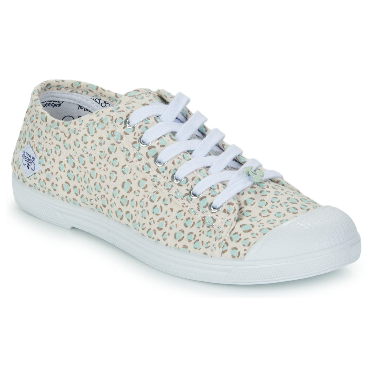 Sneakers basse Donna Le Temps des Cerises  BASIC 02  Beige