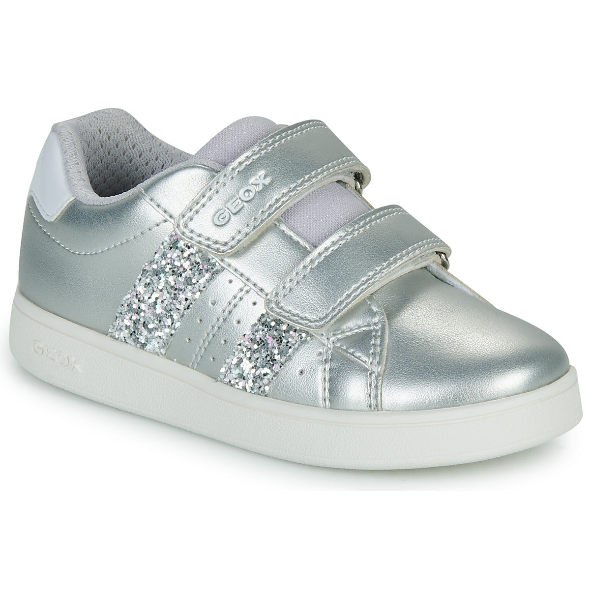 Scarpe bambini ragazza Geox  J ECLYPER GIRL  Argento